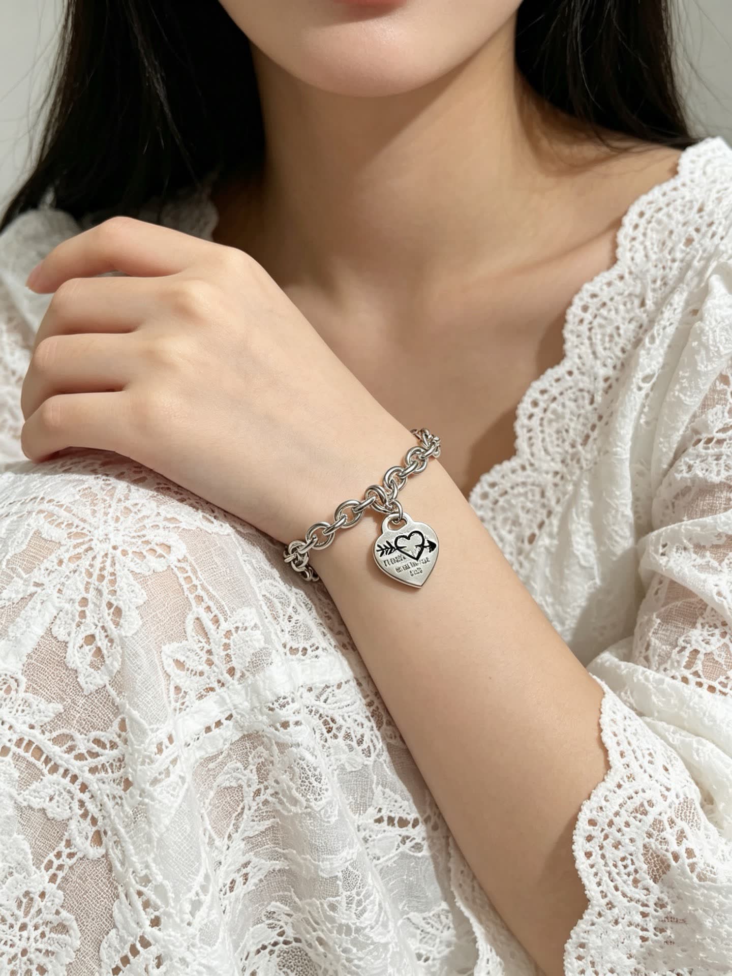 Tiffany & Co. Heart Tag Bracelet